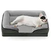 UFBemo Comfortable Rectangle Memory Foam Pet Puppy Dog Crate Bed Mattress Orthopedic Dog Bed