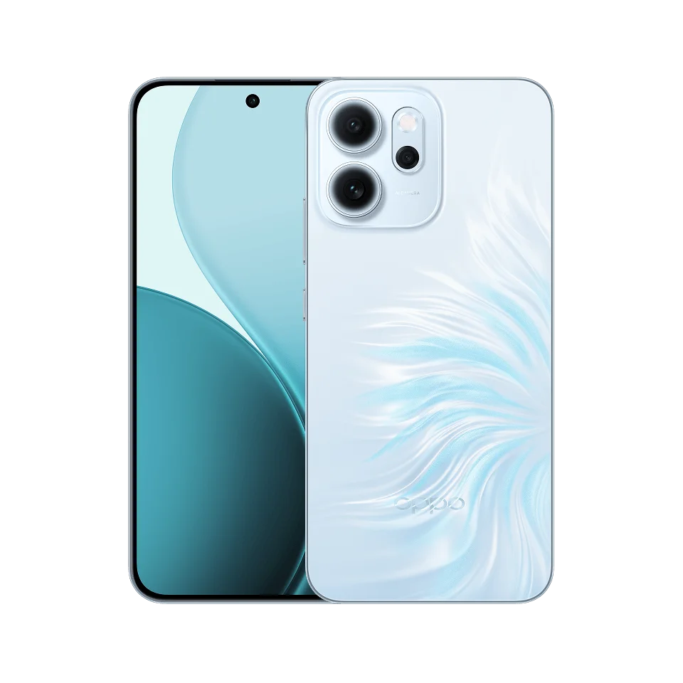 SIM Free OPPO Reno14 FS 5G 12GB+512GB Mobile Phones 6.57"AMOLED Screen Snapdragon 6 Gen 1 6000mAh 50MP AI Camera smart phone