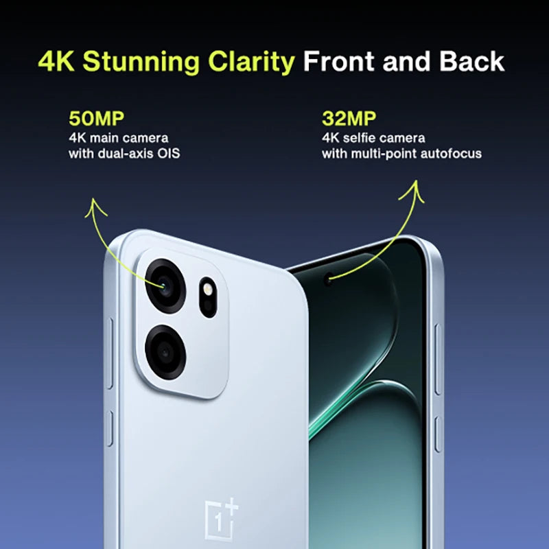 SIM Free OnePlus Nord CE 6 5G 8+256GB Mobile Phones 7500mAh 80W Snapdragon 7-series performance 144HZ 50MP Camera smart phone OxygenOS 16 IP69