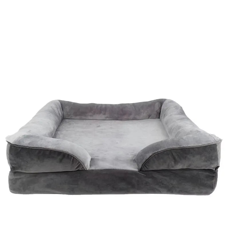 UFBemo Comfortable Rectangle Memory Foam Pet Puppy Dog Crate Bed Mattress Orthopedic Dog Bed