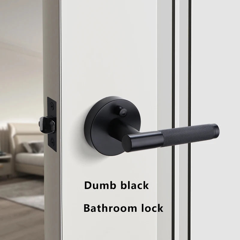Bathroom Lock Ball Passage Lock Single Tongue Keyless Bedroom Privacy Door Lock Exterior Door Locks Handle Safe Handles Safety