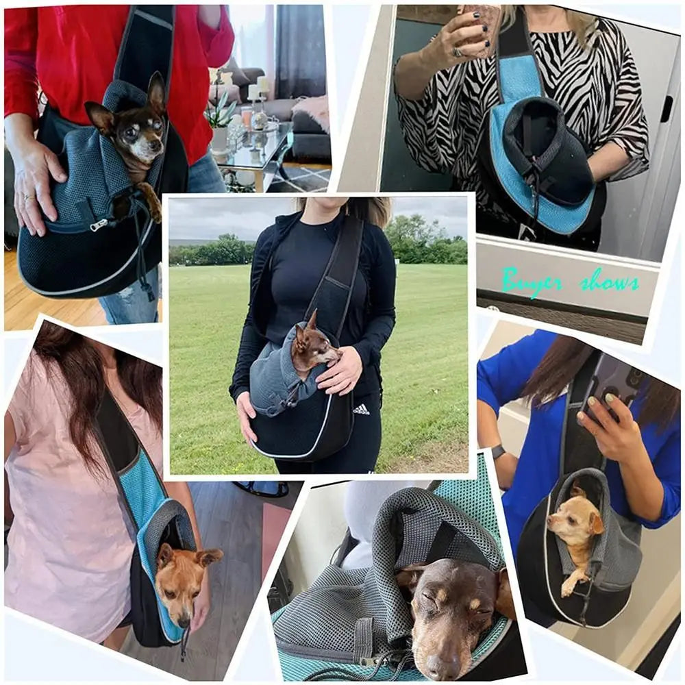 Travel Pet Supplies For Small Dogs Puppy Kitten Pet Carrying Bag Pet Strap Shoulder Bag Dog Cat Carrier Bag Sling Carrier Bag