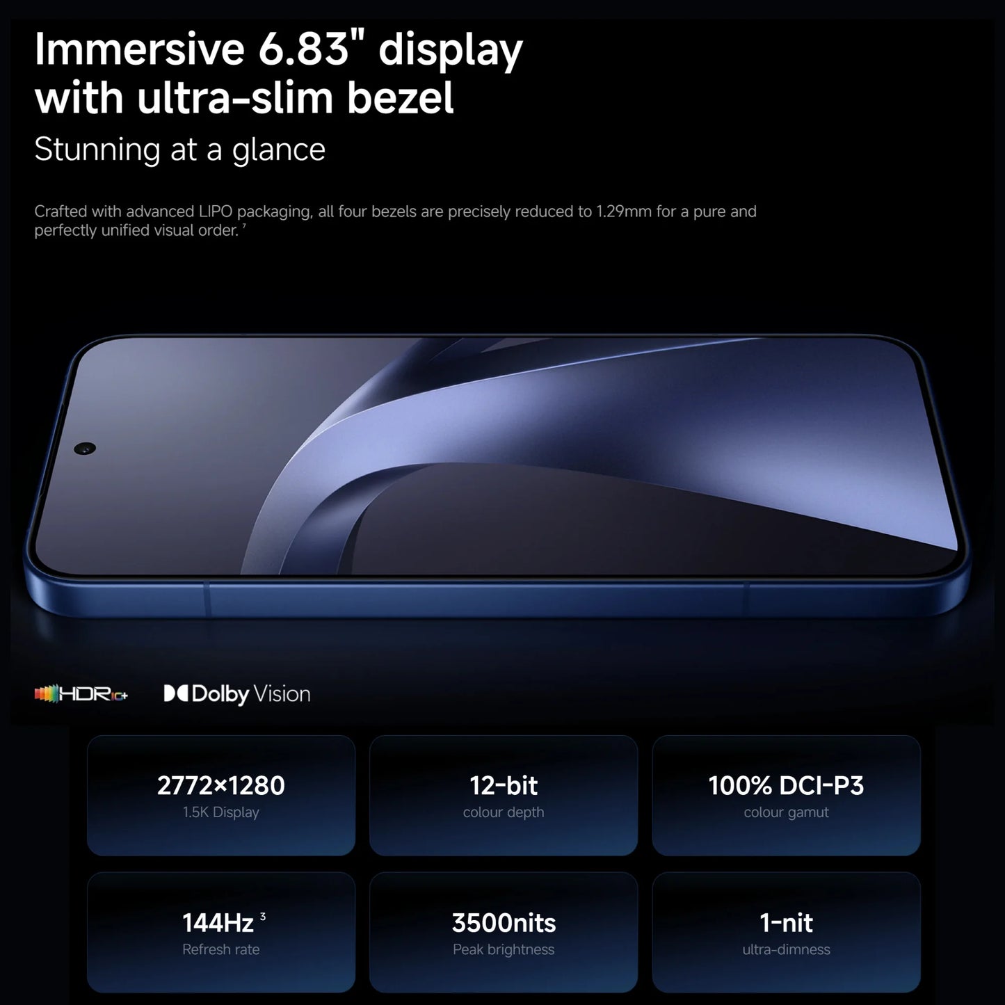 Xiaomi 17T Pro 5G, 12+512GB Global Version, MediaTek Dimensity 9500 6.83" 144Hz 1.5K AMOLED Display 50MP 7000mAh 100W Wired 50W Wireless Dual eSIM NFC