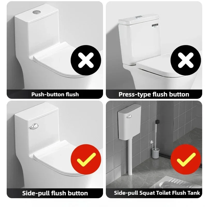 Auto Toilet Flusher Toilet Sensor Flushers Toilet Automatic Water Separator Toilets and Toilet Parts Touchless WC Flush System