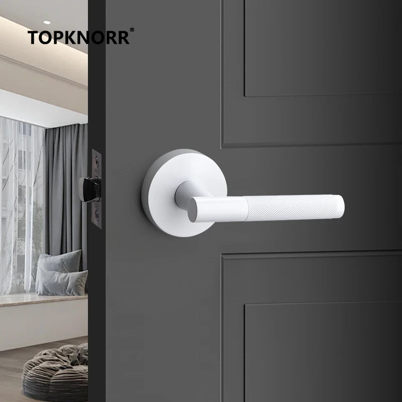 Bathroom Lock Ball Passage Lock Single Tongue Keyless Bedroom Privacy Door Lock Exterior Door Locks Handle Safe Handles Safety