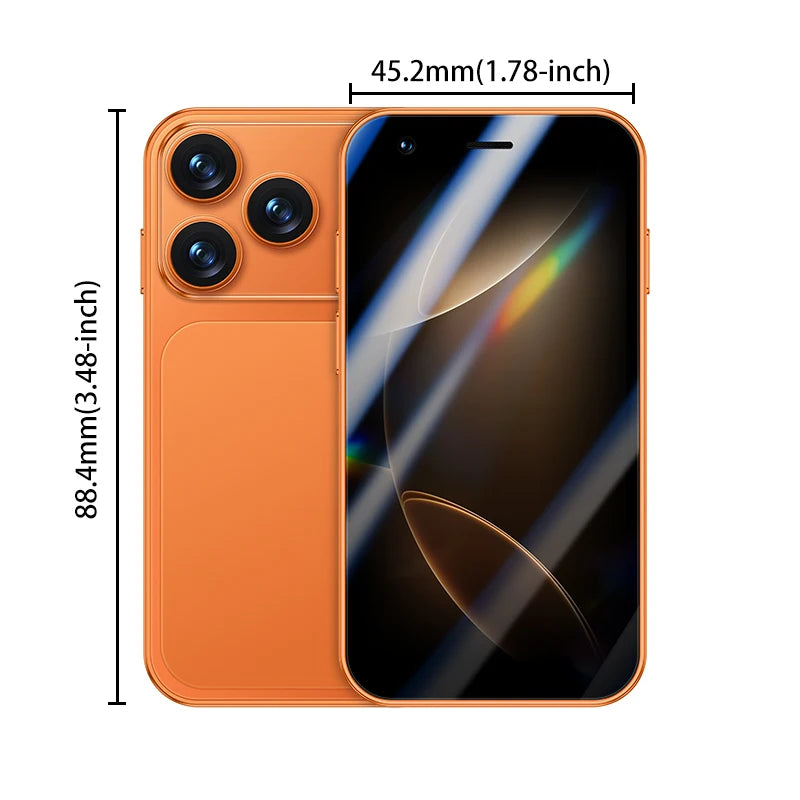 ONEMYTH A17 Mini 3G Mini Smartphone 3.0-inch Android System Play Store Whats APP GPS WiFi Dual SIM Card Small Smartphone