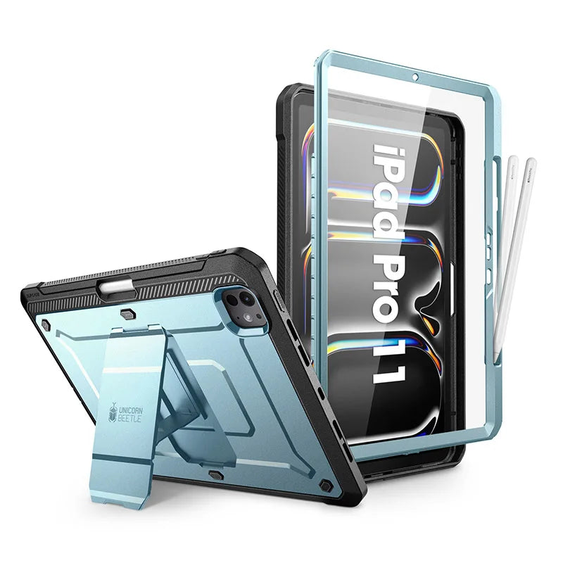 SUPCASE For iPad Pro 11 Inch Case M5/M4 2024/2025 UB PRO Full-body Rugged Cover with Built-in Screen Protector & Kickstand