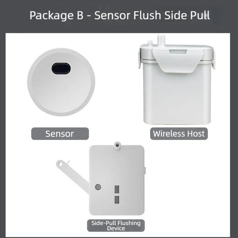 Auto Toilet Flusher Toilet Sensor Flushers Toilet Automatic Water Separator Toilets and Toilet Parts Touchless WC Flush System
