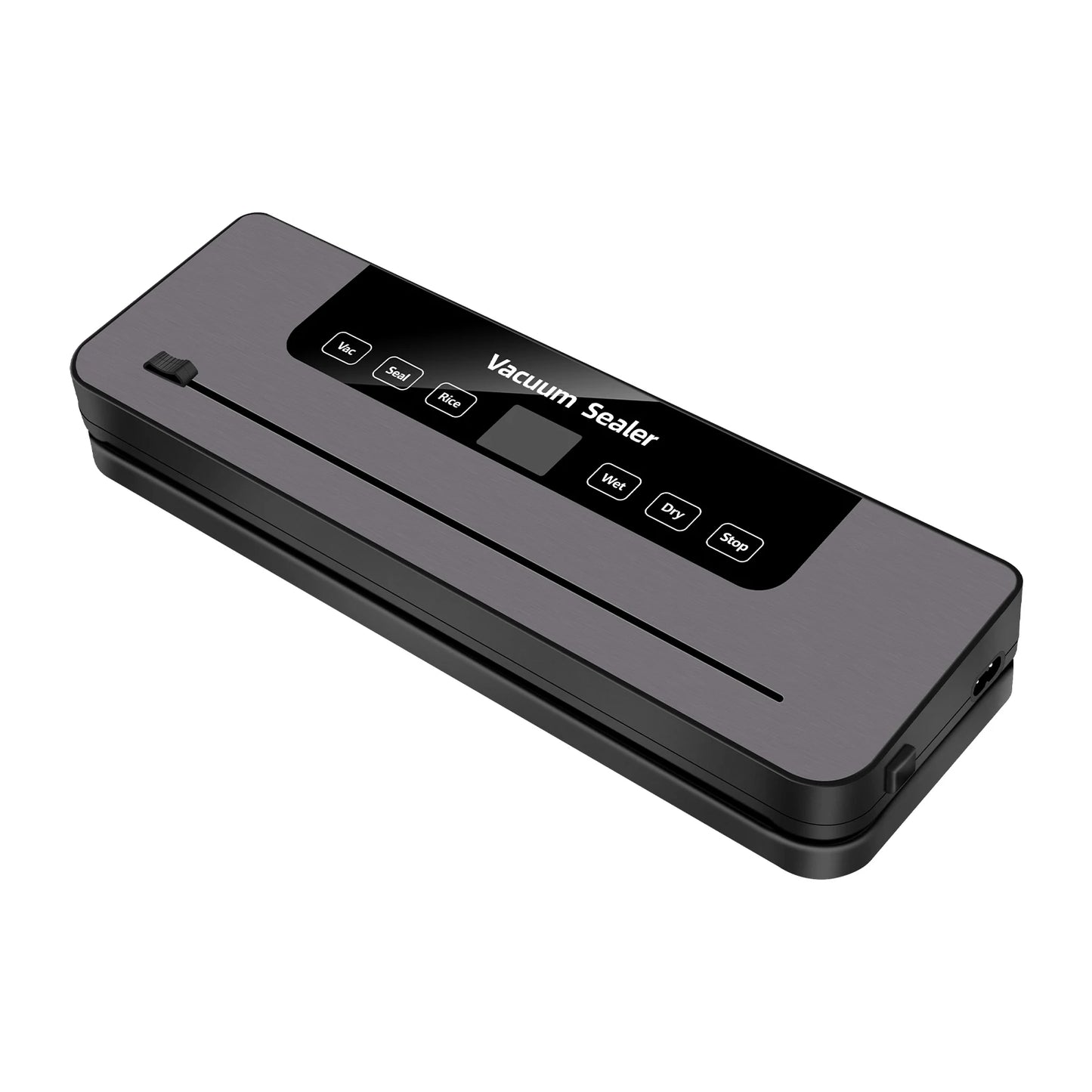 Vacuum Sealer, Automatic Food Vacuum Sealer, 5 Modes, with 10 Sealing Pockets and Built-in Cutter for Sealing of Wet and Dry Food
