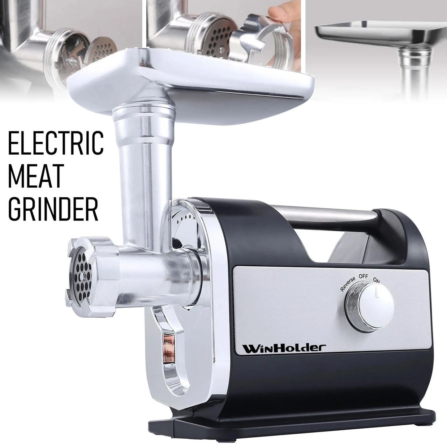 3500W Heavy Duty Electric Meat Mincer, Multifunctional Meat Grinder & Sausage Maker, Household Meat Processing Machine UK Stock