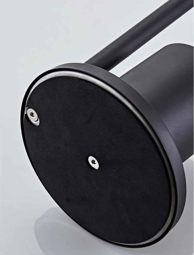 Floor-to-Ceiling Toilet Brush Holder with Toilet Paper Holder Stainless Steel Standing Paper Towel Holder