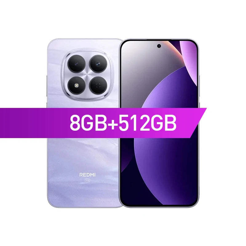 Global Version Xiaomi Redmi Note 15 Pro 5G MediaTek Dimensity 7400-Ultra 6.83'AMOLED Display 200MP Main Camera Mobile Phones