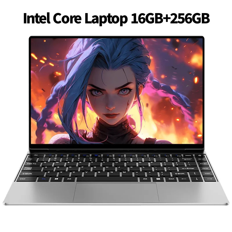 Gaming Laptop Intel Core i7-8650U 32GB RAM 1TB 2TB SSD 1920*1080 HD Office Study Windows 11 Pro ultra-thin Notebook Computer PC