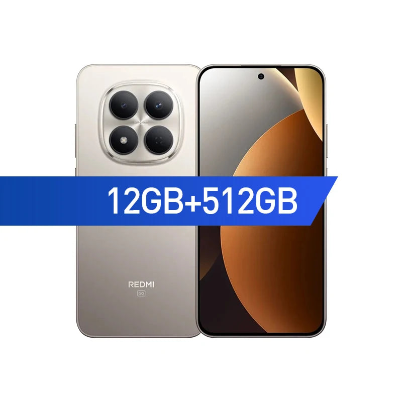 Global Version Xiaomi Redmi Note 15 Pro 5G MediaTek Dimensity 7400-Ultra 6.83'AMOLED Display 200MP Main Camera Mobile Phones