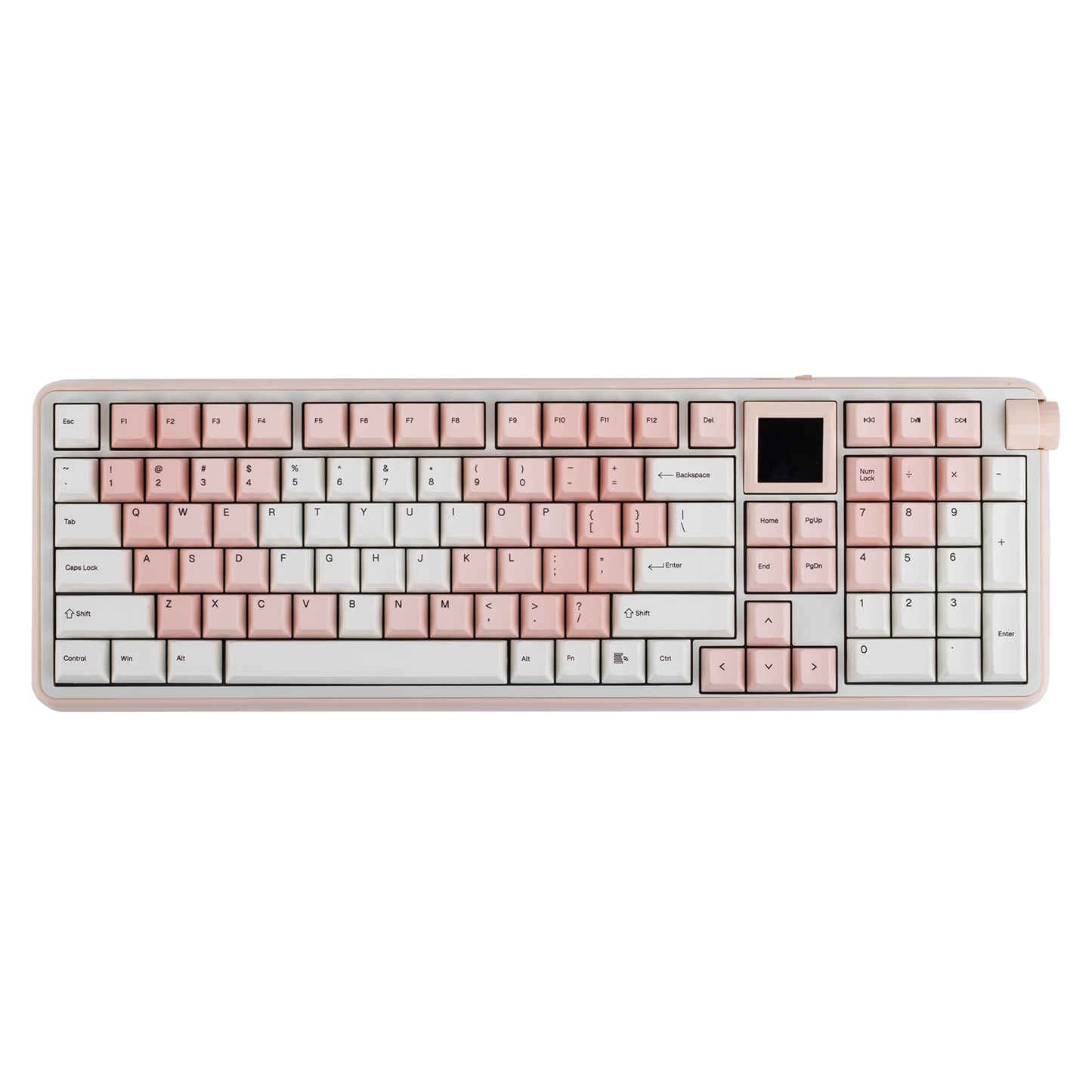 EPOMAKER RT100 PRO Full Sized ANSI US Layout Tri-mode Wireless Mechanical Gaming Keyboard with 5000mAh Battery & RGB Backlight