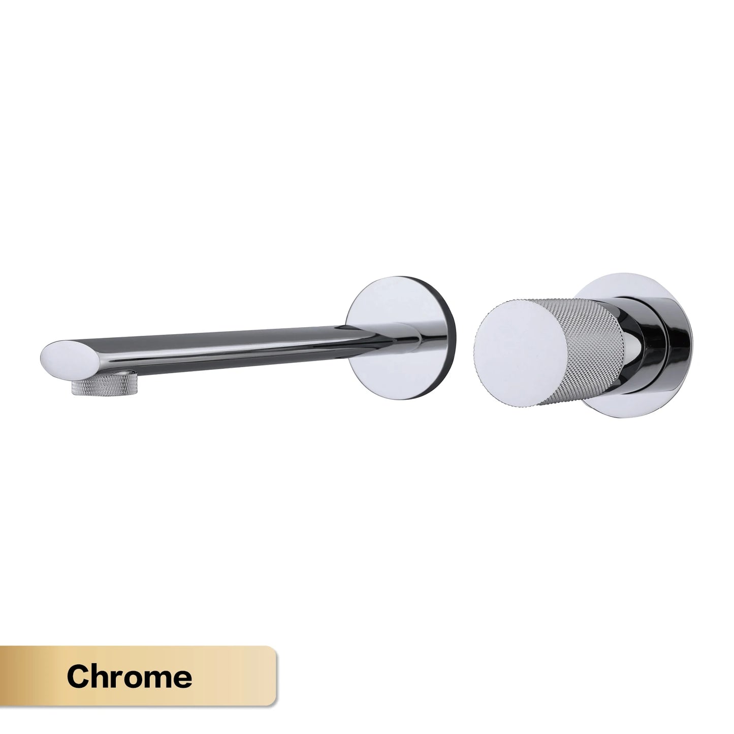 Luxruy Rose Gold Brass Wall-Embedded Bathroom Faucet.2hole Single Handle Adjustable Water Pressure and Hot&Cold Water Hidden Tap