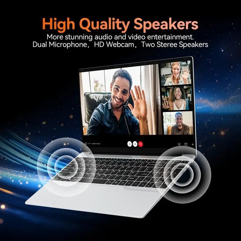 Gaming Laptop Intel Core i7-8650U 32GB RAM 1TB 2TB SSD 1920*1080 HD Office Study Windows 11 Pro ultra-thin Notebook Computer PC