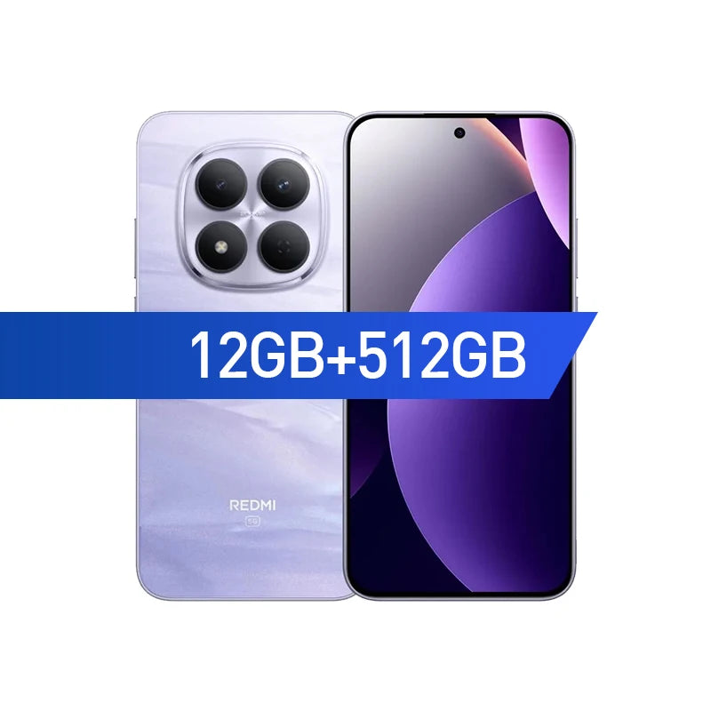 Global Version Xiaomi Redmi Note 15 Pro 5G MediaTek Dimensity 7400-Ultra 6.83'AMOLED Display 200MP Main Camera Mobile Phones