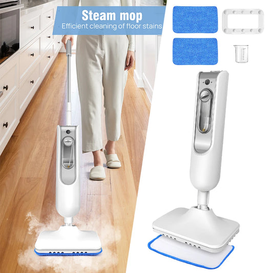 2000W Electric Steam Mop With 400ml Water Tank,Fast Heating, High Steam Output, Cleans All Types Of Floors And Windows, Carpets