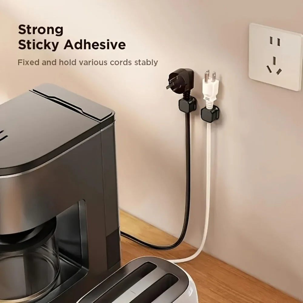 1-6Pcs Magnetic Cable Clip Desk Cable Management Cable Organizer Holder Charging Data Cable Holder Adhesive Wire Keeper Under